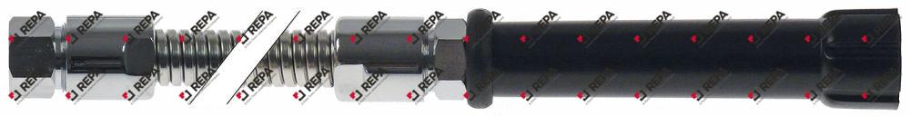 shower hose L 1100mm with handle thread 3/4"-14 UN