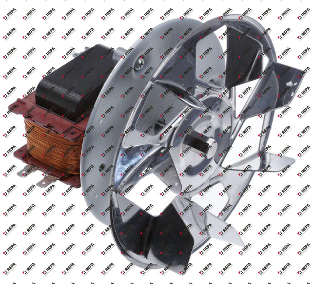 hot air fan 230V 47W 50/60Hz L1 73mm L2 28mm