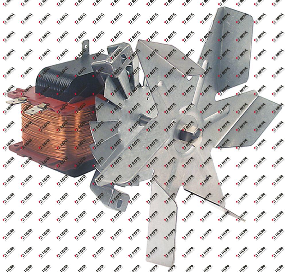Heißluftventilator 220-230V 38W L1 65mm L2 25mm