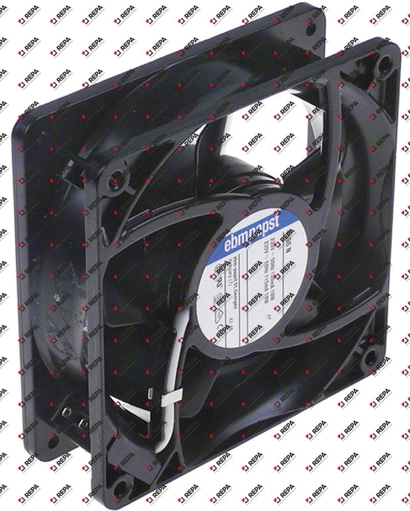 Axial fan 230 V 19 W 50/60Hz L 119 mm W 119 mm