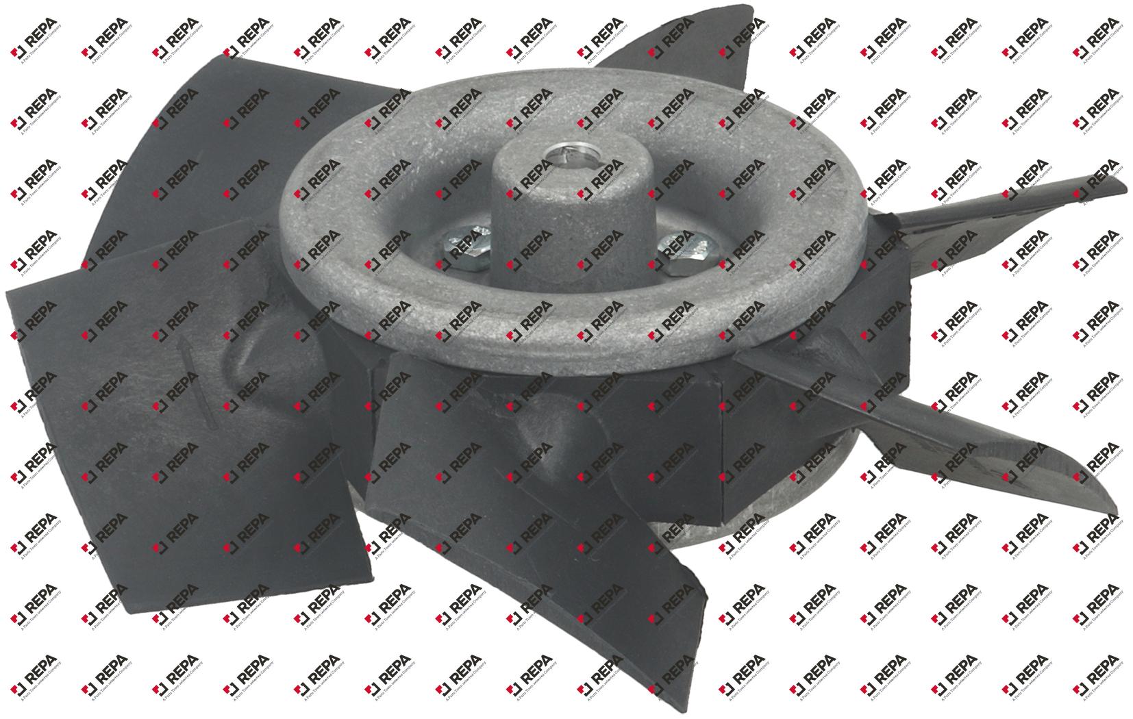 Lüfterrad ø 190 mm H 54,5 mm Achsaufnahme ø 11 mm