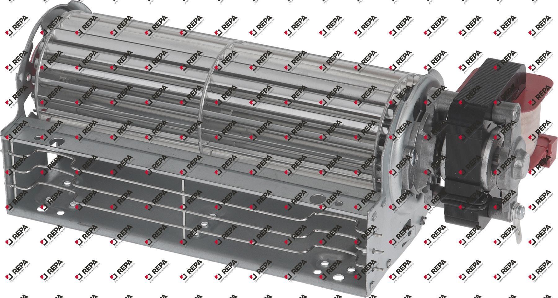 Cross flow fan 20W 230V motor position right