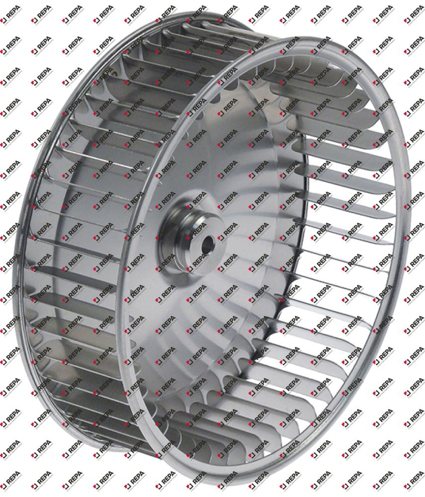hélice palettes 45 D1 ø 196mm D2 ø 8x6,5mm