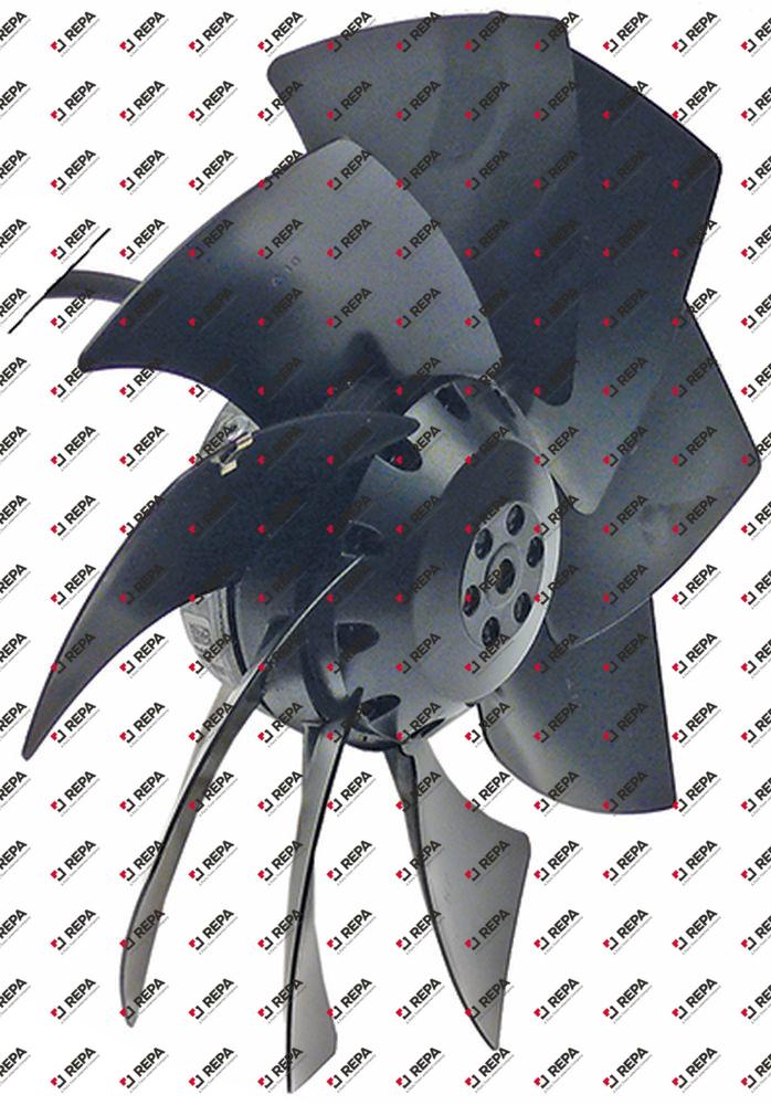 fan A4E250-AI02-10 fan wheel ø 250mm 230V blades 9