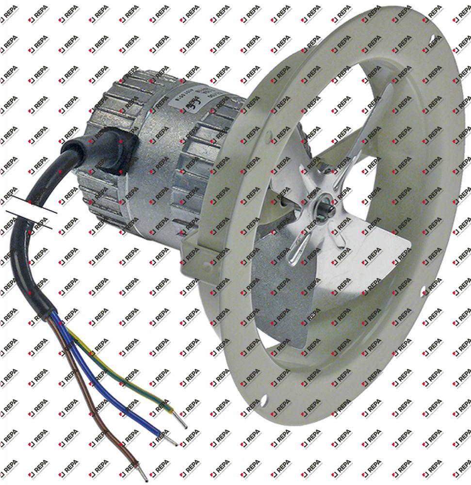 Fan 15 W 220-230V ø 145 mm 2500 rpm