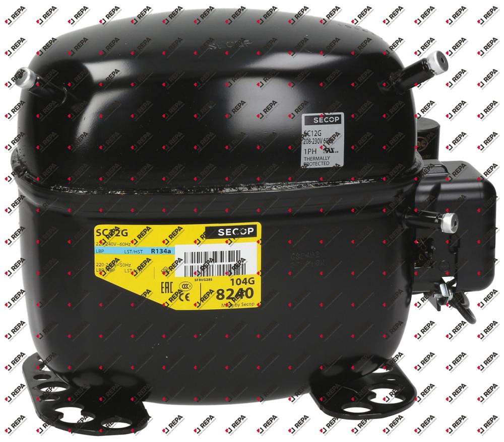 Compressor type Hermetic coolant R134a HMBP