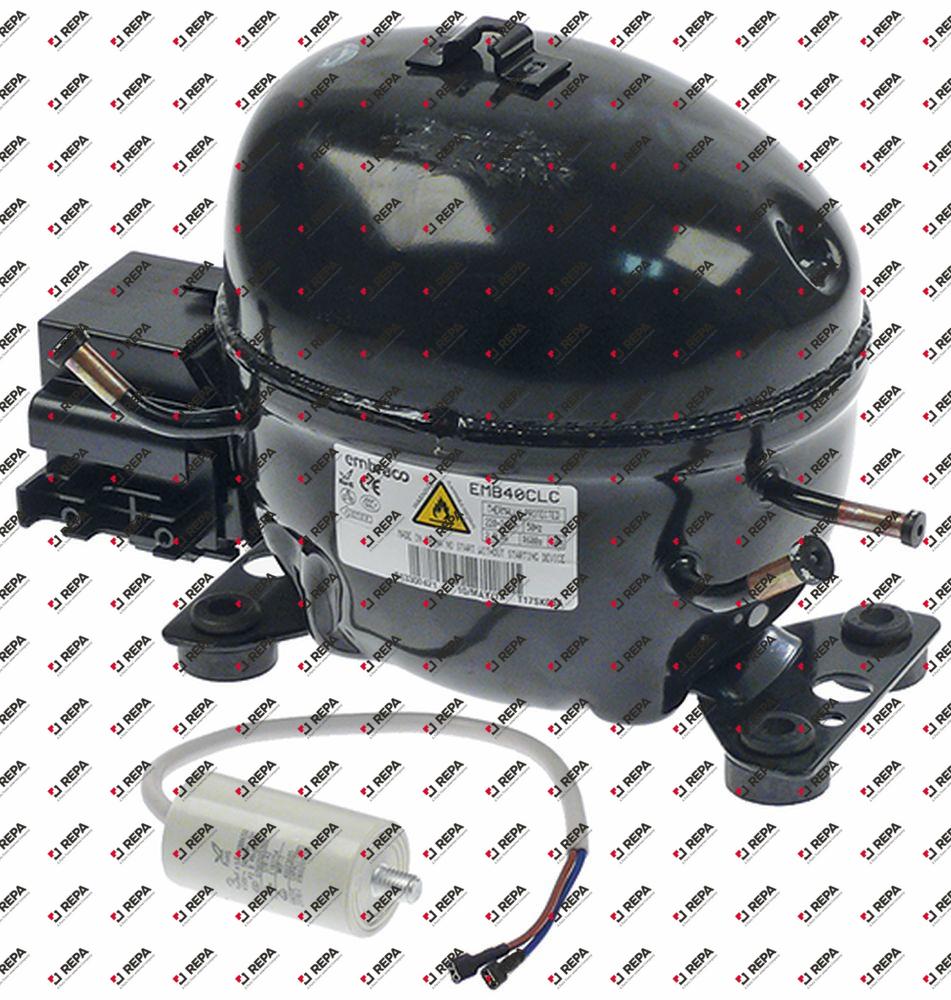 Compresor refrigerante  R600a tipo EMB40CLC 1/6HP