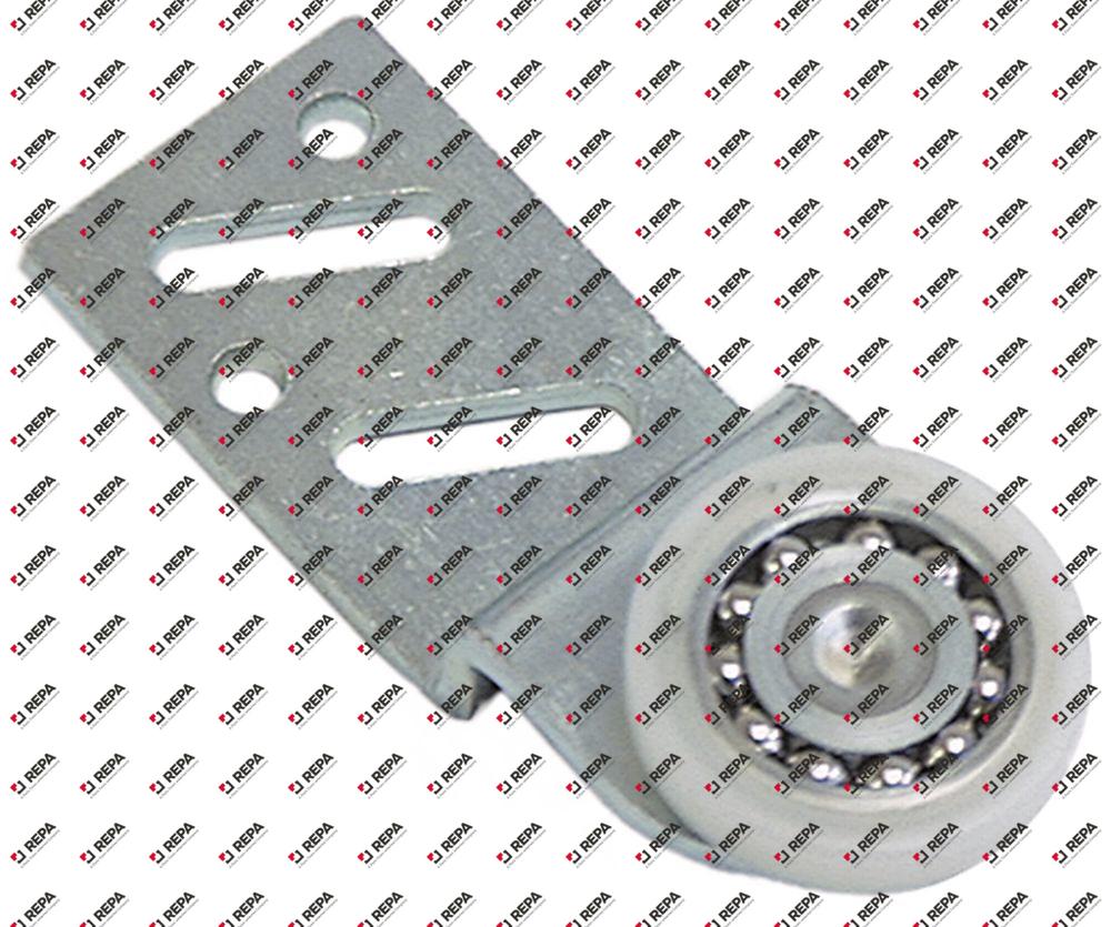 Laufrolle Rollen ø 25 mm 6 mm StVz/Nylon H 15 mm