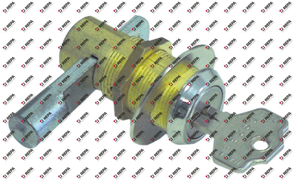 Schließzylinder Gewinde M19x1 ø 23 mm