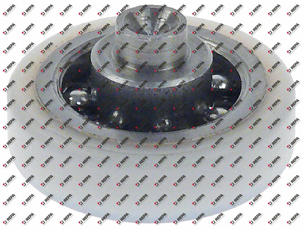 Laufrolle Rollen ø 24 mm 6 mm Gesamtbreite 9 mm