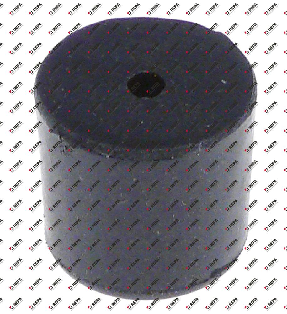 piede ø 22mm H 20mm foro ø 4mm con. 1 pz