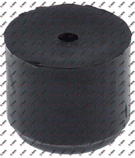 piede ø 24mm H 21mm foro ø 4mm conf. 1 pz