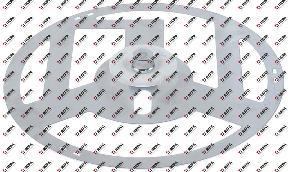 répartiteur H 23mm ø 200mm pour micro-ondes