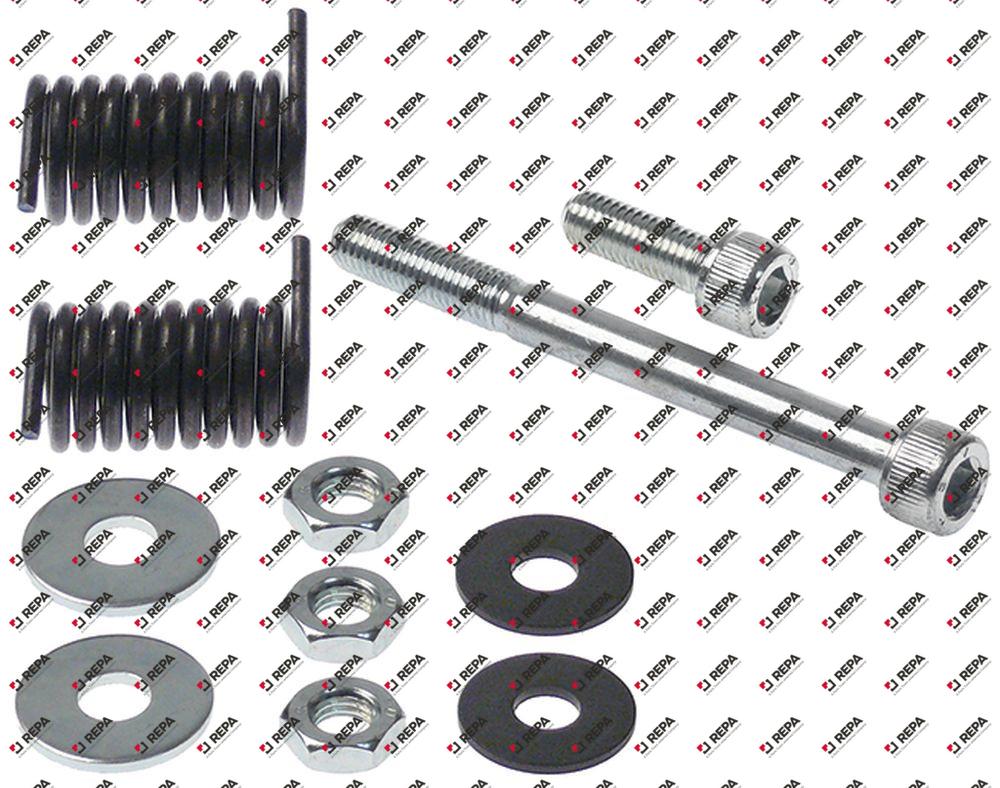 GUNGY Torsionsfedern Edelstahl - 10 Stück 0,4x3x30mm 304 SS