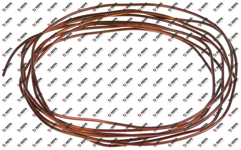 Kapillarrohr AD ø 2mm ID ø 1mm L 3300mm Kupfer