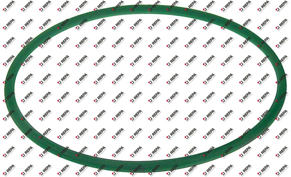 round belt ø 8mm L 933mm mounting pos. upper