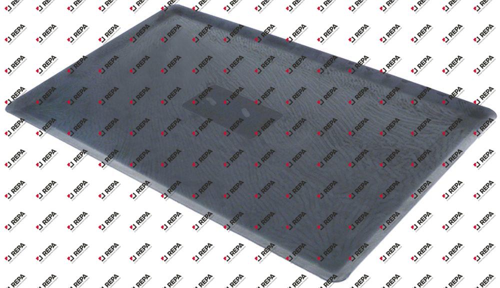 bakblik B 325mm L 530mm H 11mm geblauwd staal