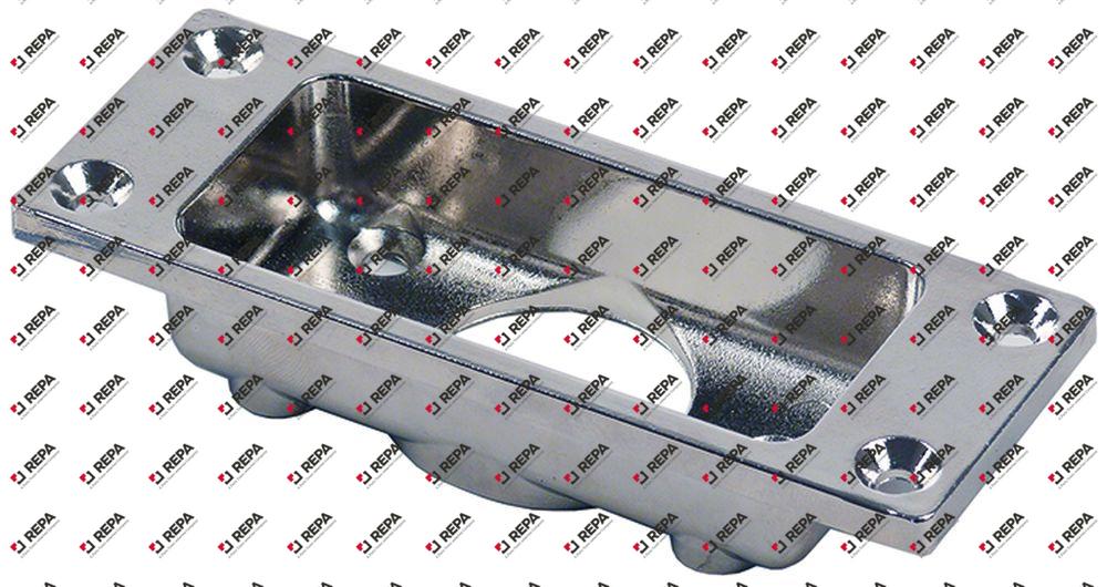 Flansch L 125mm B 45mm für Türverschluss