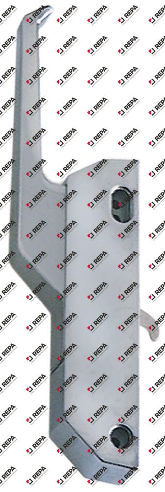 Verschluss L 172mm BA 124/133mm verchromt