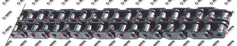 Kette doppelt DIN/ISO 06 B-2 Teilung 3/8"