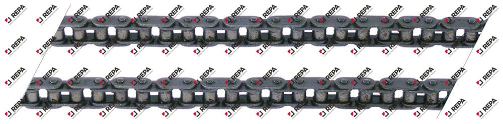 Rollenkette DIN/ISO 06 B-1 Teilung 3/8" / 9,525mm