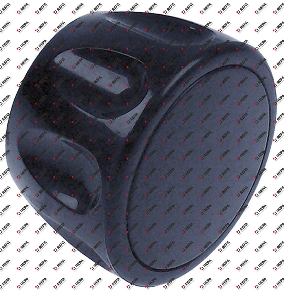 Griff Gewinde M12 Griff ø 66mm H 50mm schwarz