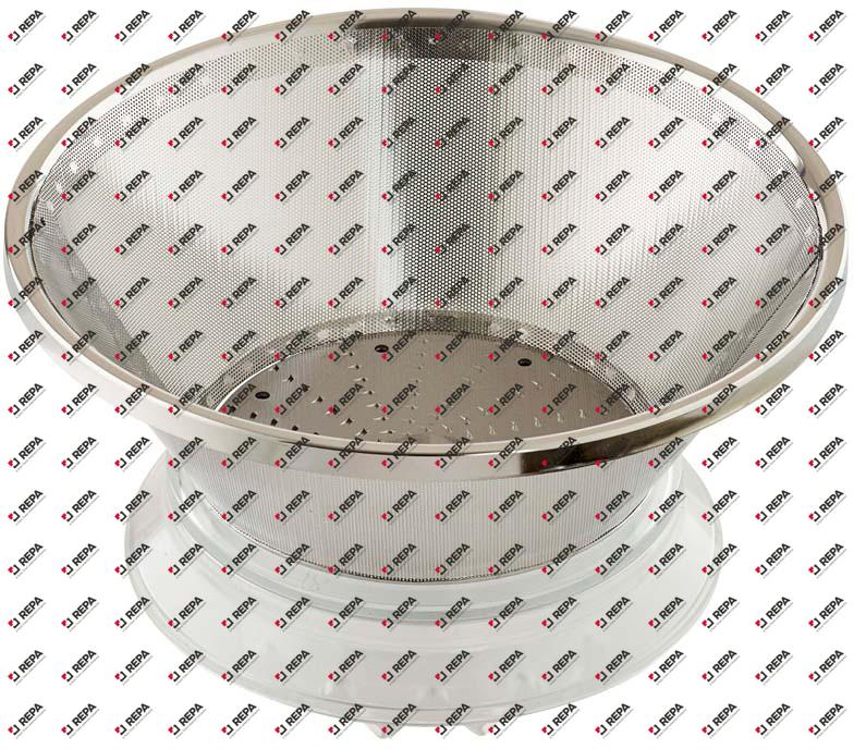 Schleuderkorb Kunststoff/CNS ø 205 mm H 125 mm