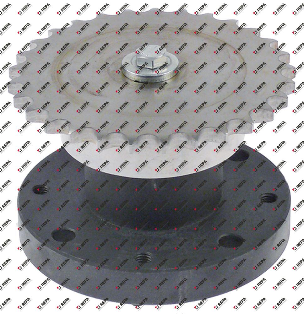 Kettenzahnrad Für Teigknetmaschine NT05/NT10 - 17 Zähne, 20mm Achse