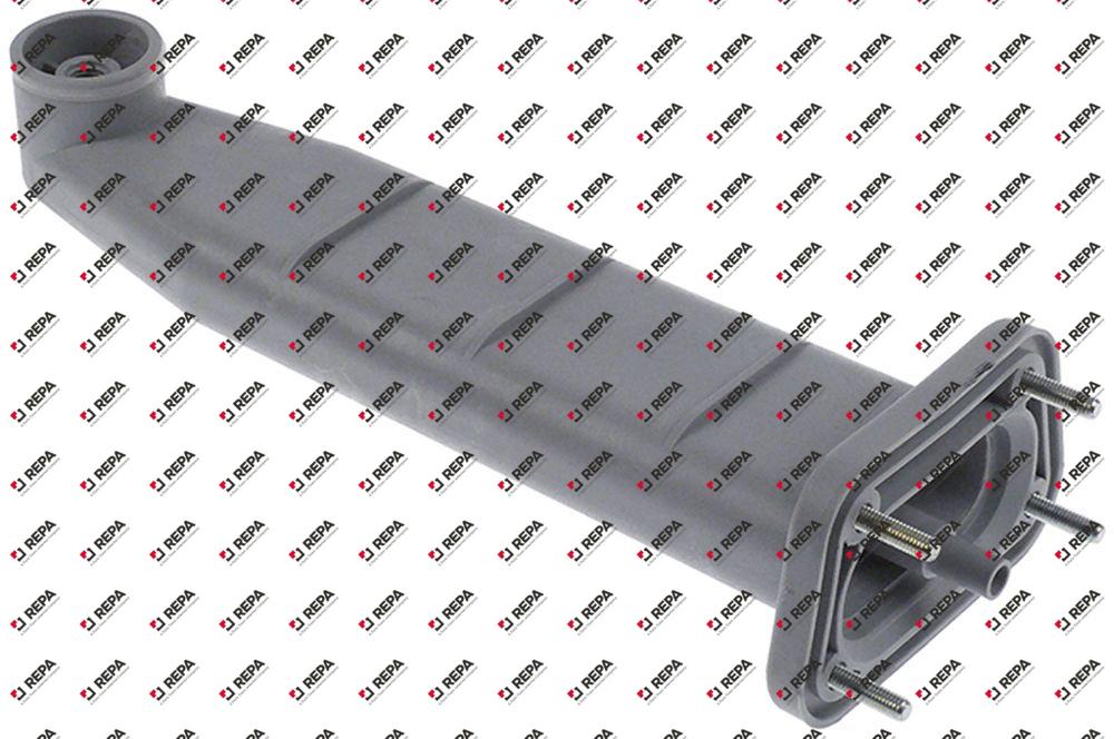 Wash pipe L 310 mm ø 72x120mm thread M6 plastic