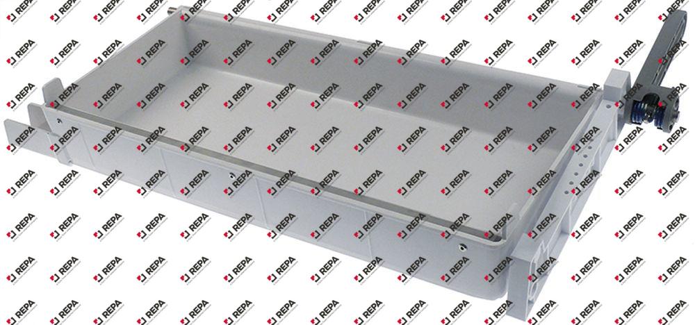 Wanne komplett für Eisbereiter L 450mm B 200mm