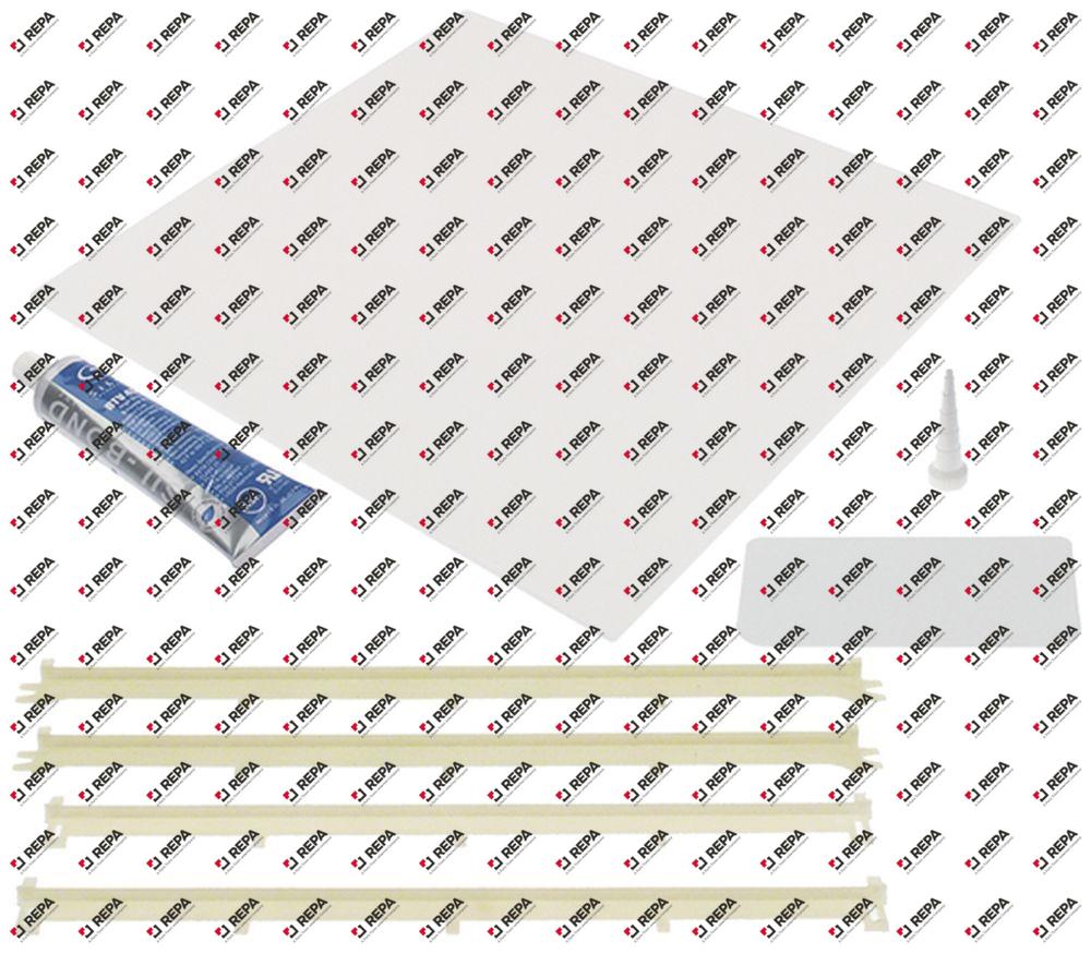 ceramic plate L 327mm W 297mm thickness 3mm