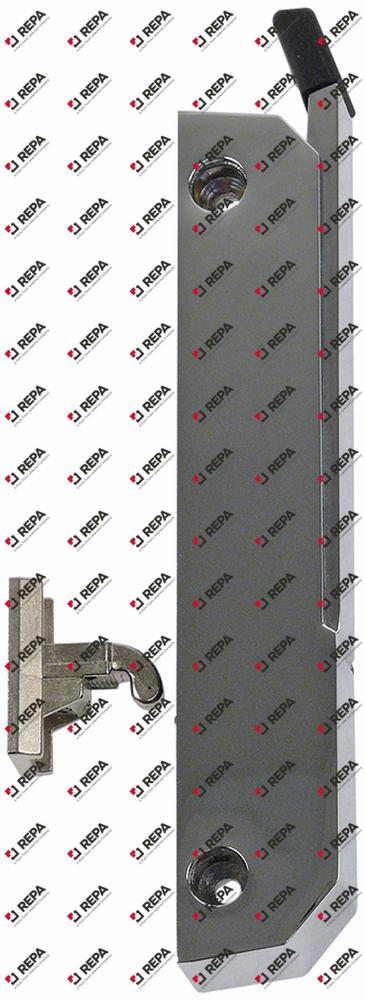 Handle latch chrome-plated L 185mm 6188