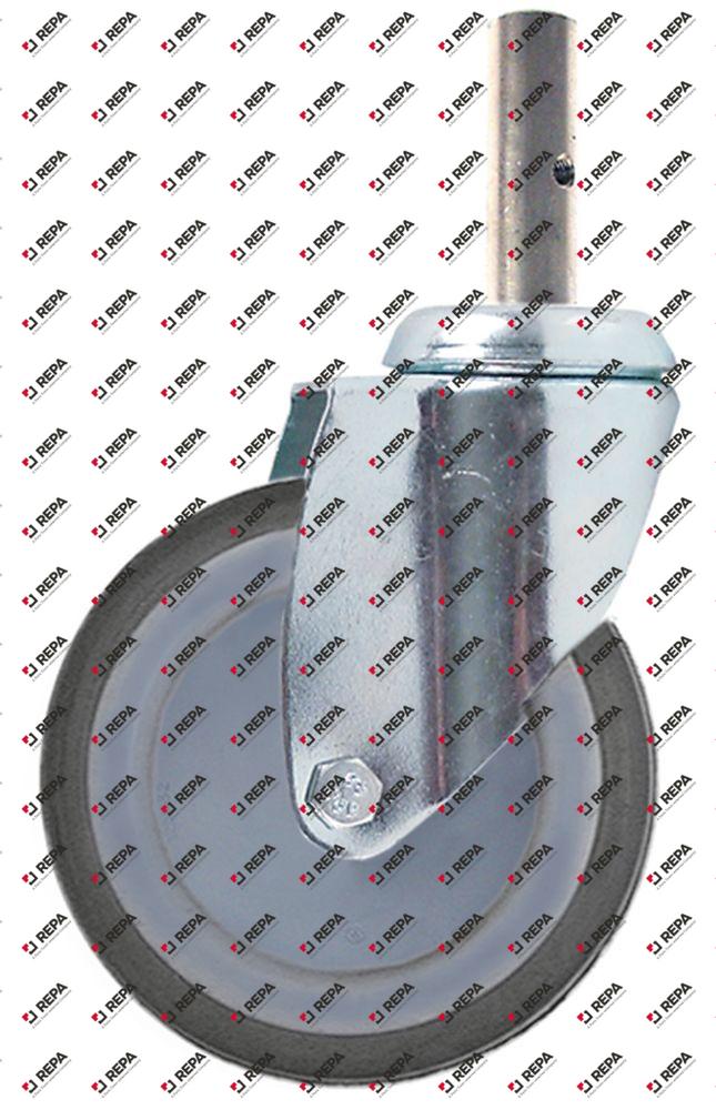 Lenkrolle Zapfen H 163 mm Zapfen-ø 18 mm