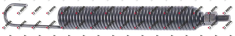 Zugfeder ø 20 mm Gesamtlänge 230 mm