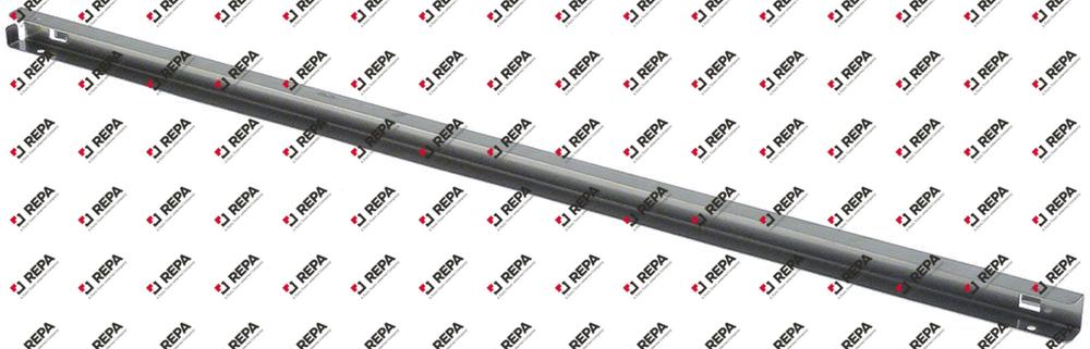 Stellschiene U-Form L 620mm B 15mm H 20mm