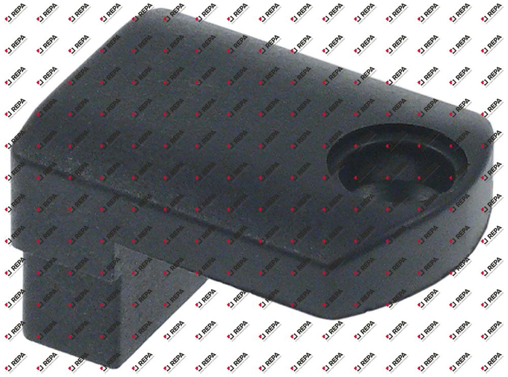 coulisse L 39mm lar. 28mm H 22,5mm plastique