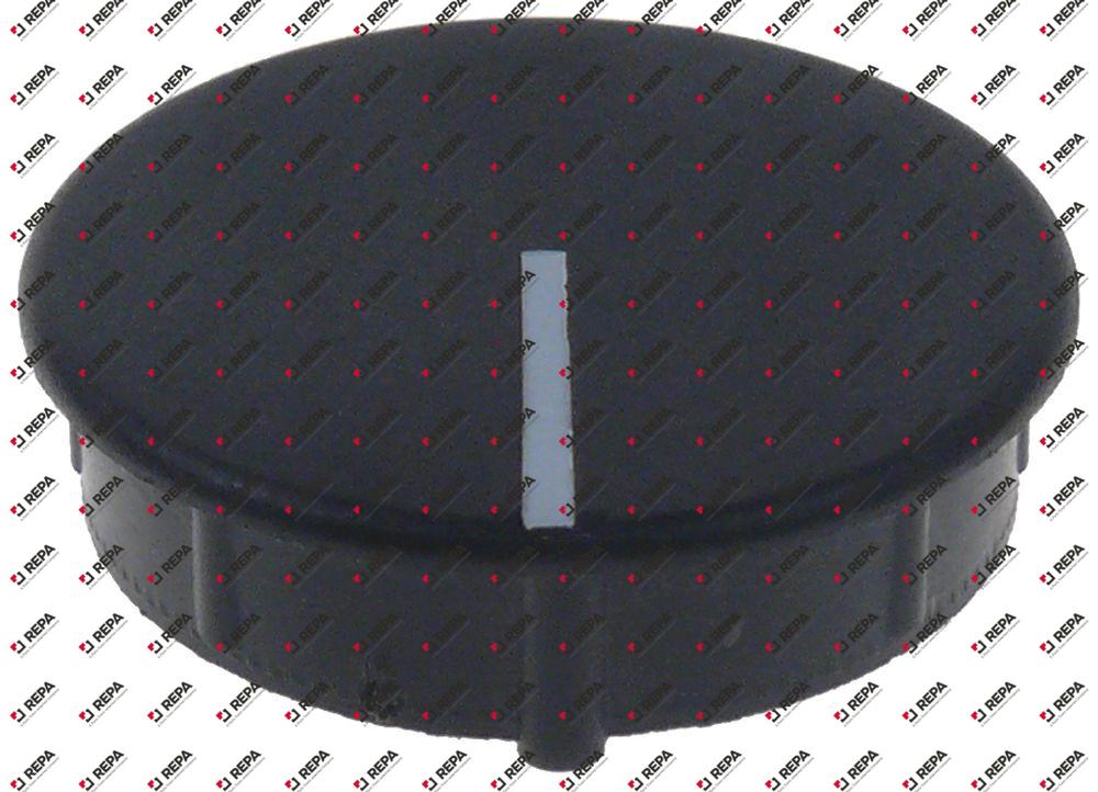 tapa para pomo ø 24mm H 6mm plástico
