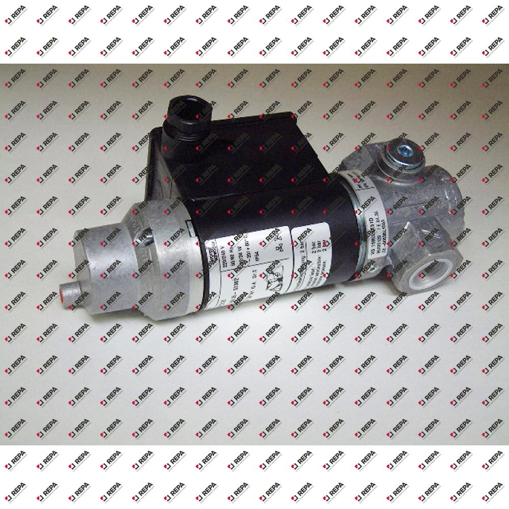 Magnetventil Gas Anschluss 1/2" Gasdruck 200 mbar