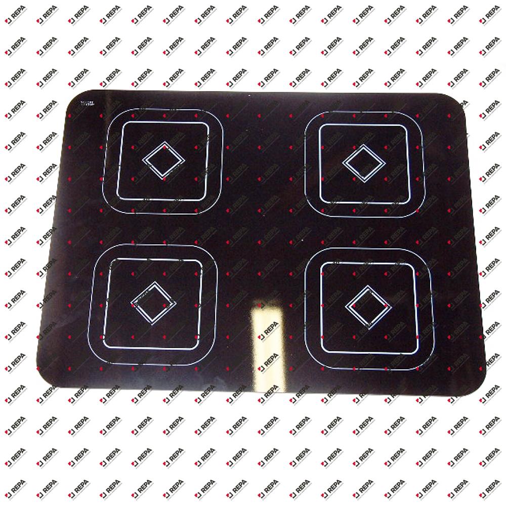 ceramic plate L 694 mm W 534 mm