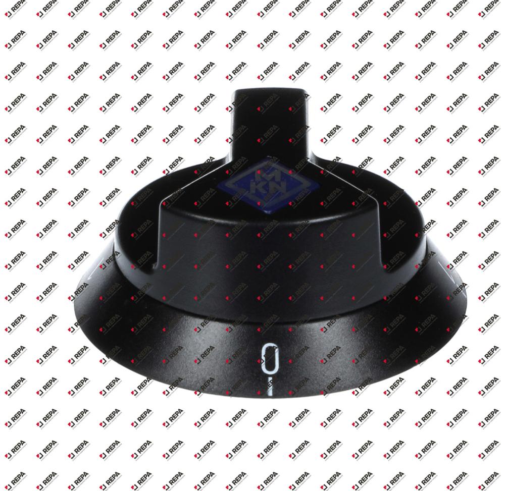 Knob switch 0-1-0-1 ø 65 mm shaft ø 6x4.6mm