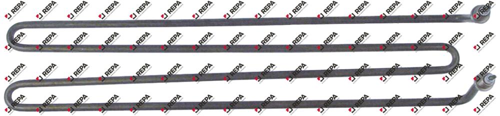 Verwarmingselement 1750W 400V L 490mm B1 10mm