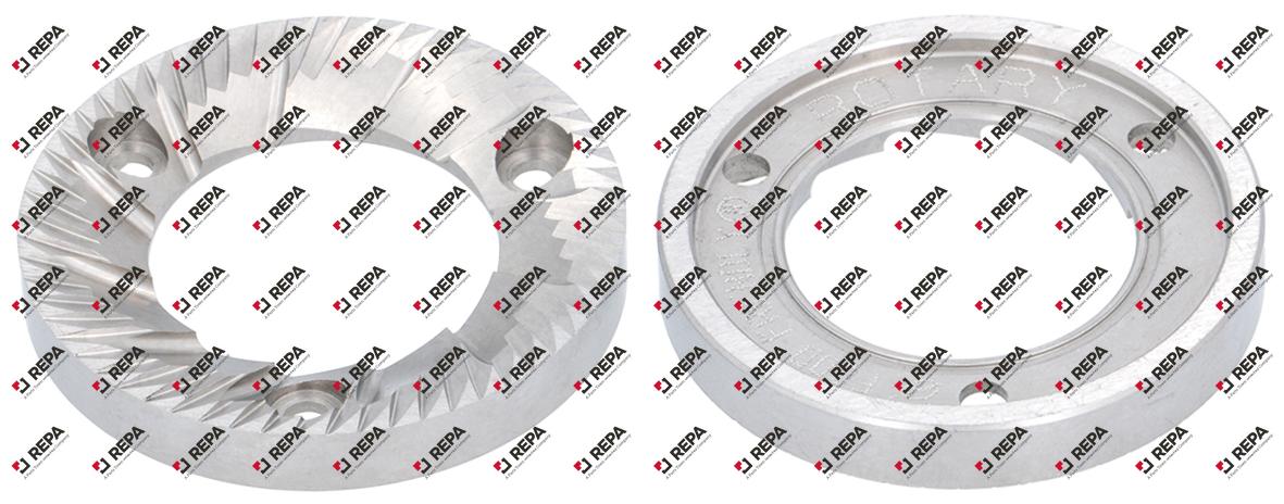 Paire de meules H 9mm D1 ø 64mm FOOD FRIENDLY