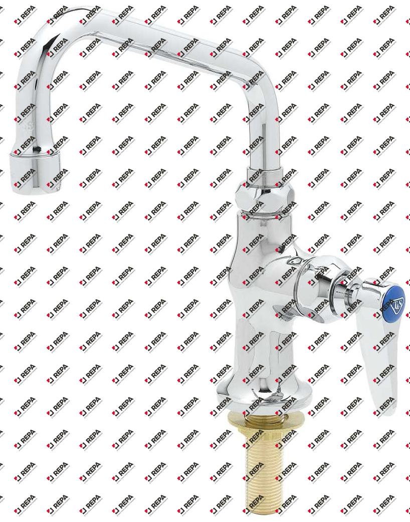 Pillar tap flow rate 21,16 l/min