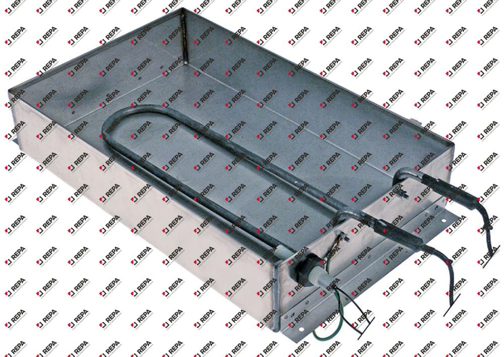 Abtauwanne beheizt L 380 mm B 240 mm H 75 mm 230 V