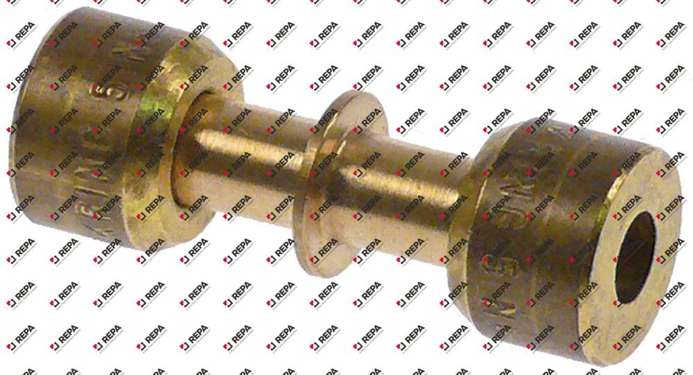 coupling for copper pipes for pipe ø 5mm (3/16")