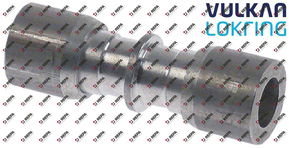 Acoplamiento para tubos de aluminio