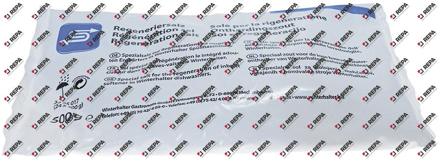 Regeneriersalz Inhalt 0,5 kg 24 Stück