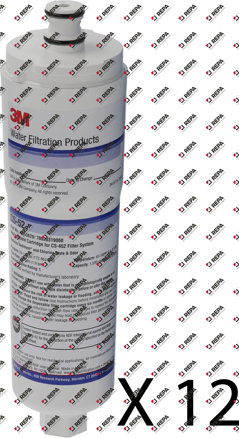 Wasserfilter 5553629 CS-52 VPE 12 Stück