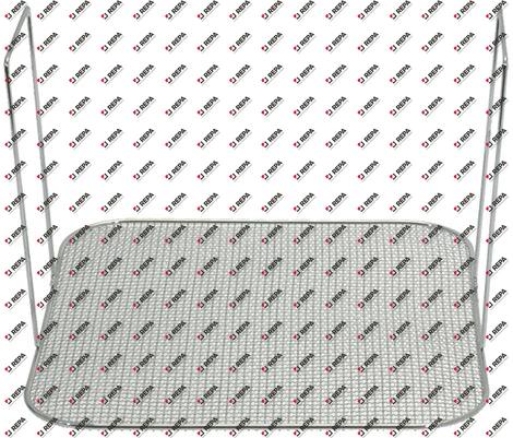 Grille de fond L 350mm lar. 330mm H 205mm