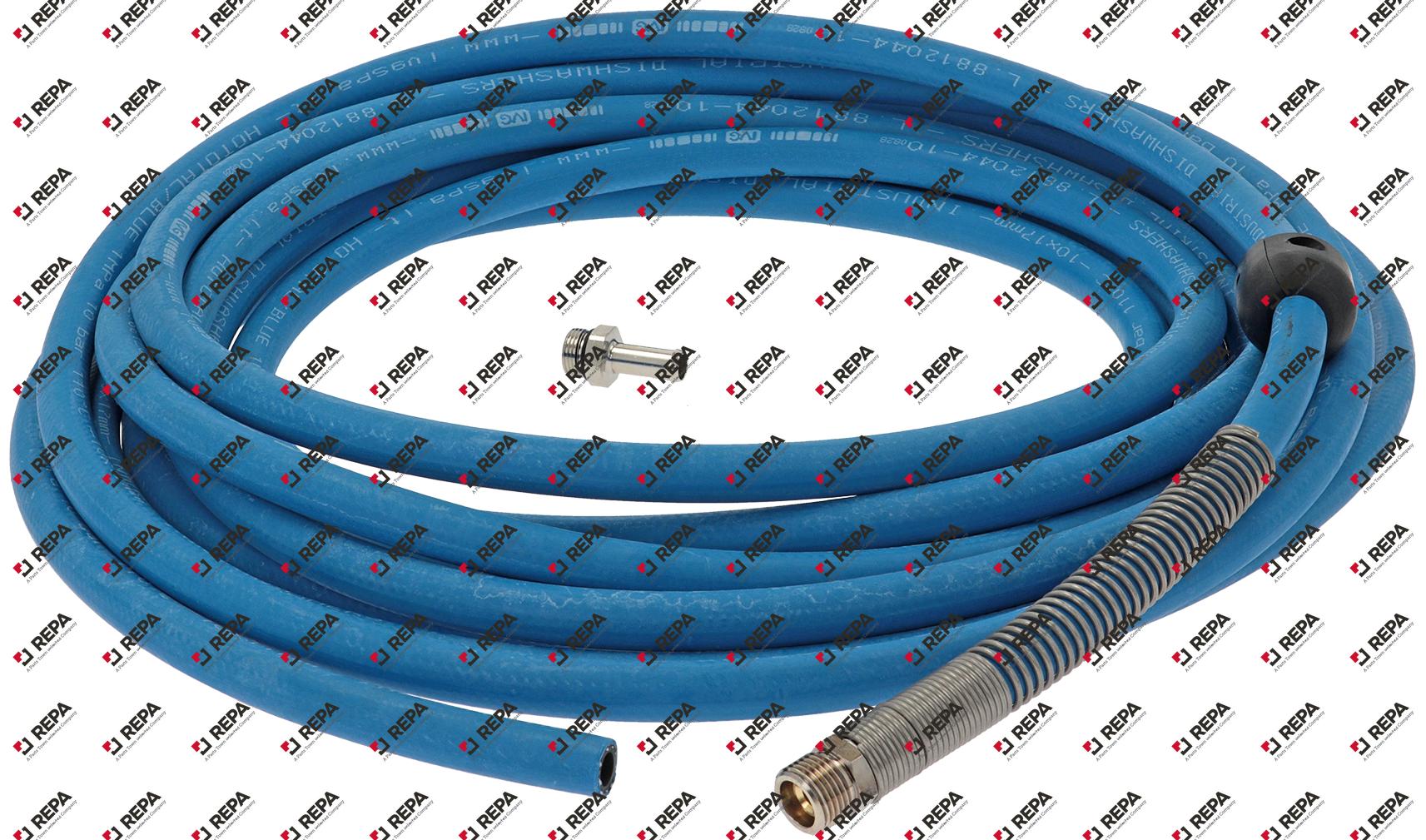 EPDM Hose FDA D.10x18mm MAXIReel Klarco M10 M1/2
